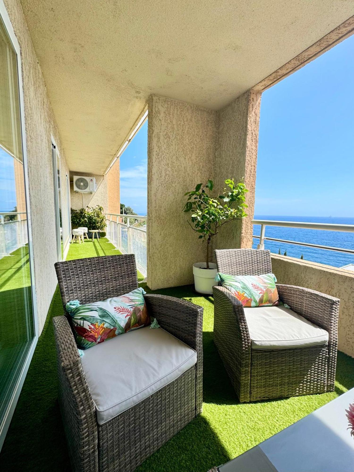 Vue Exceptionnelle Debut Cap Corse La Pier Noire Apartamento San-Martino-di-Lota Exterior foto